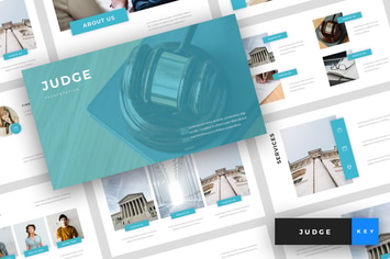 Judge - Law Keynote Template