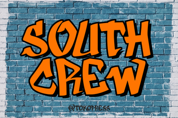 South Crew - graffiti font