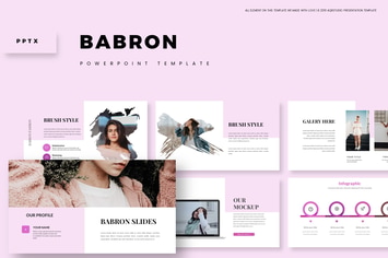 Babron - Powerpoint Template