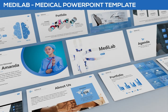 MediLab - Medical Powerpoint Template