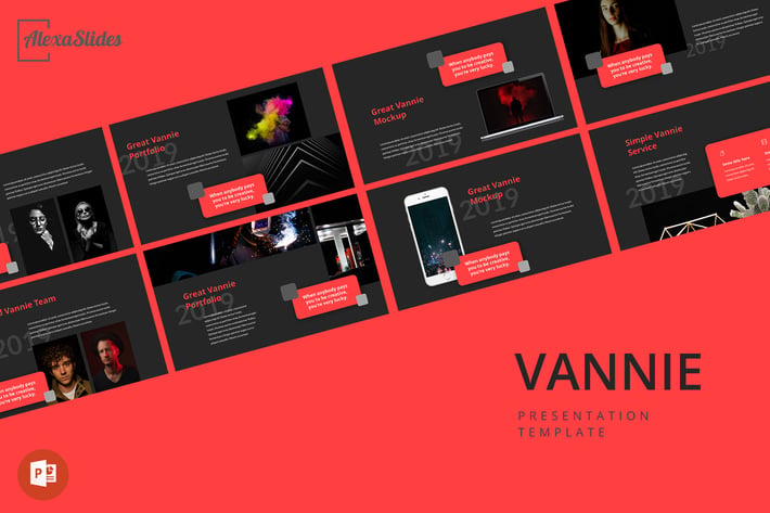 Vannie - Creative Powerpoint Template
