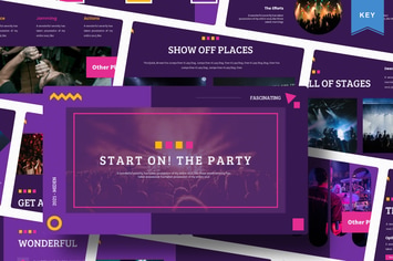 Start On The Party | Keynote Template