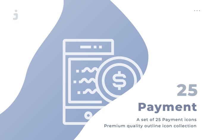 25 Payment icon set