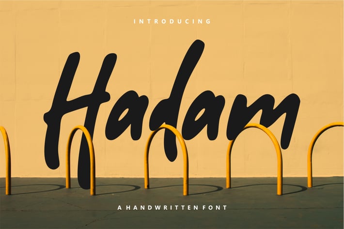 Hadam - Handwritten Font