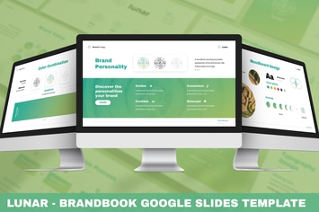 Lunar - Brandbook Google Slides Template