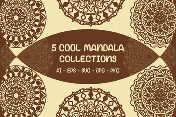 5 Cool Mandala Collection