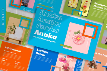 Anaka - Colorful Keynote Template