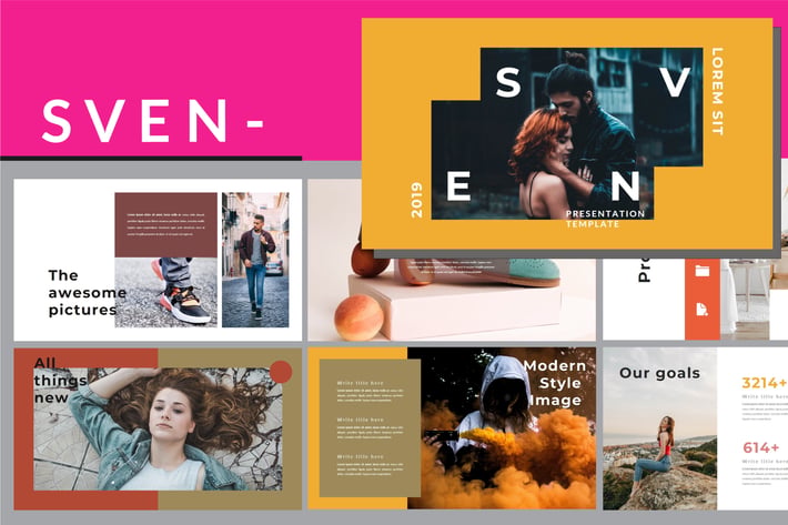 Sven - Lookbook Powerpoint Template