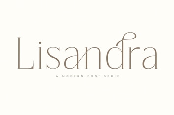 Lisandra Modern Serif Font