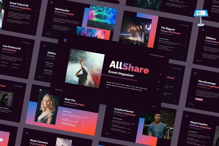 AllShare - Event Organizer Keynote Template