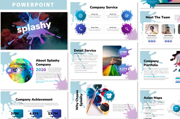 Splashy - Business Powerpoint Template