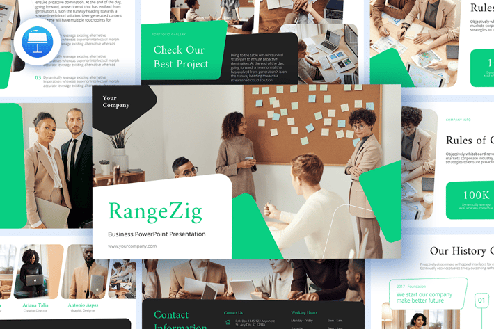 RangeZig Keynote Business Presentation