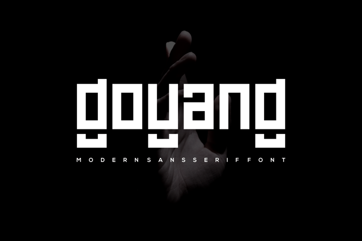 Goyang - Modern Sans Serif Font