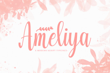 Amelya - Handwritten Font
