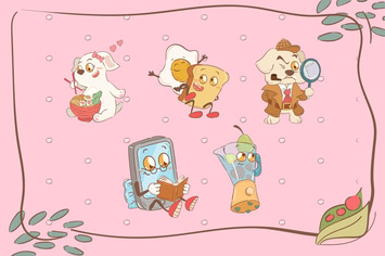 Cute Animal Illustrations