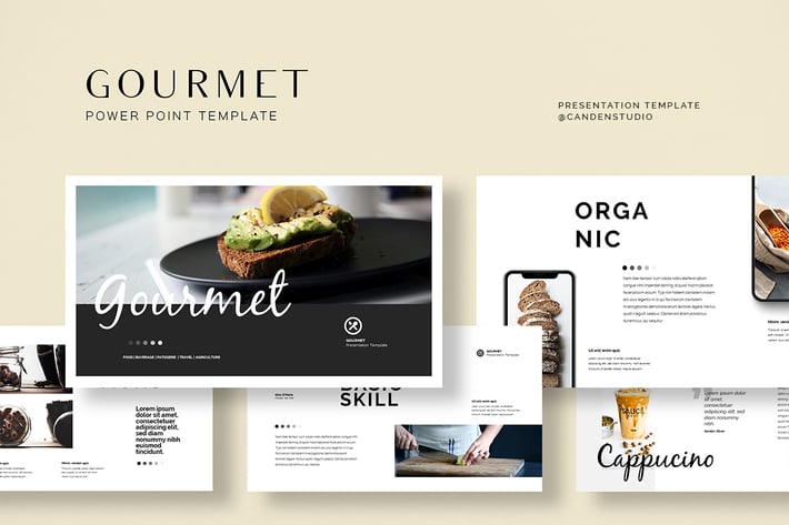 XHQ - Gourmet Presentation Templates