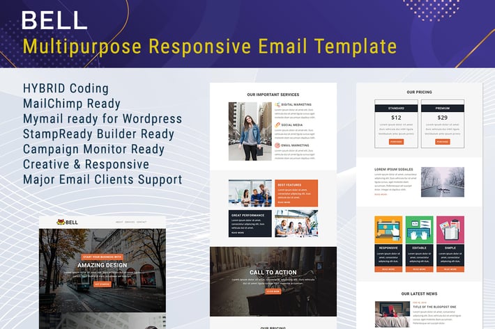 Bell -  Responsive Email Template