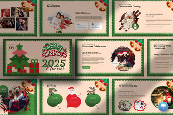 Marry Christmas Keynote Template