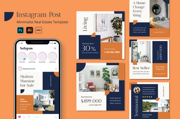 Minimalist Real Estate Instagram Post | Co
