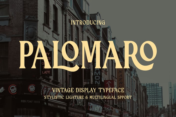 Palomaro - Vintage Font