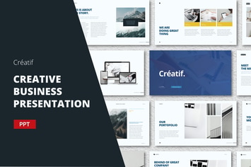 Créatif Powerpoint Presentation