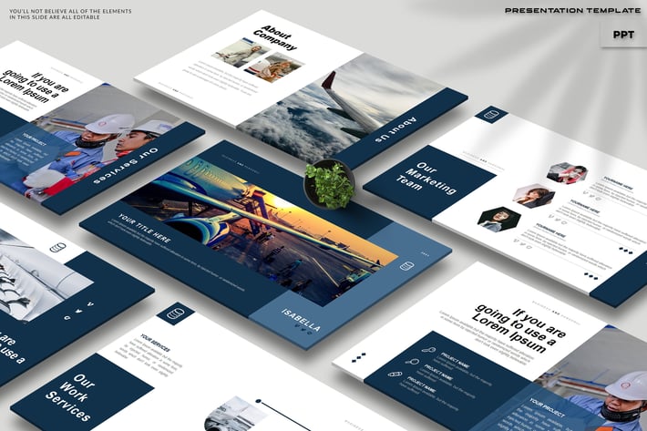 Isabela - Powerpoint Template