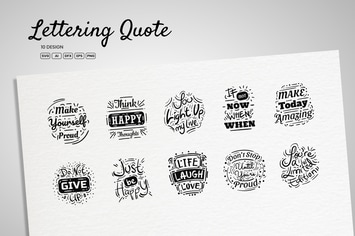 Lettering Quote