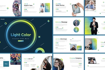 Light Color - Creative Keynote Template