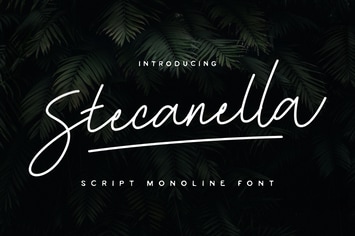 Stecanella - Script Font