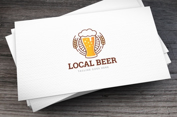 Local Beer Logo Template