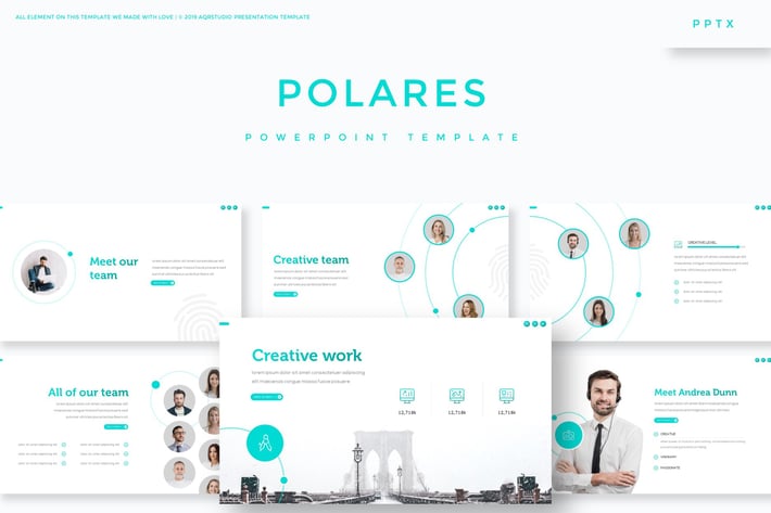 Polares - Powerpoint Template