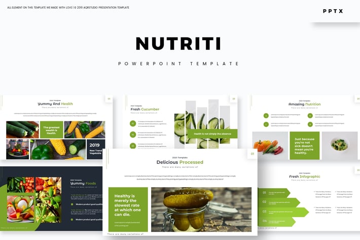 Nutriti - Powerpoint Template