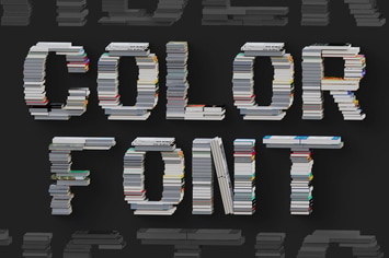 Books - Color SVG Font