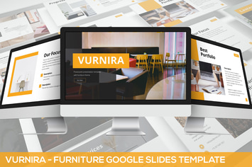 Vurnira - Furniture Google Slides Template
