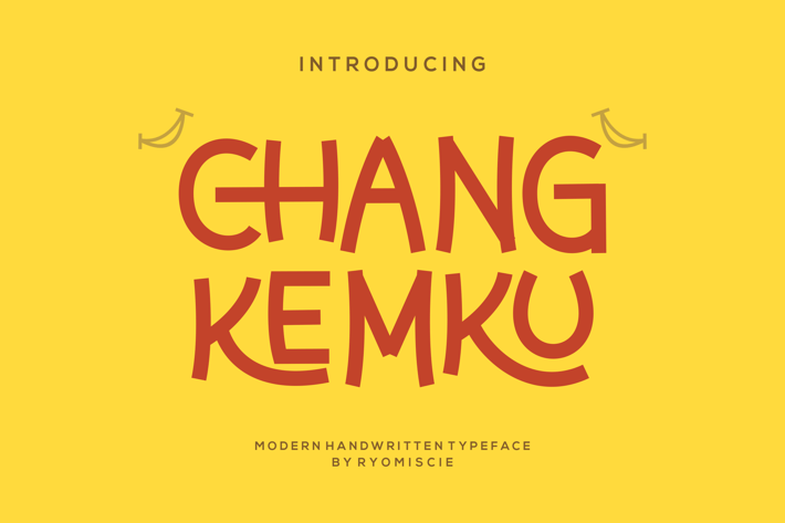 Changkemku - Modern Handwritten Typeface