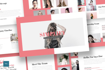 Simplify - Keynote Template
