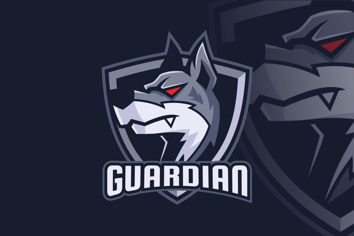 Mascot Dog Sport Logo Design