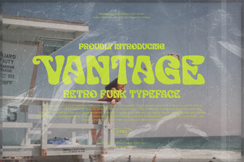 Vantage Retro Business Font