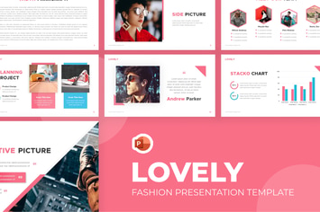 Lovely Fashion Powerpoint Template