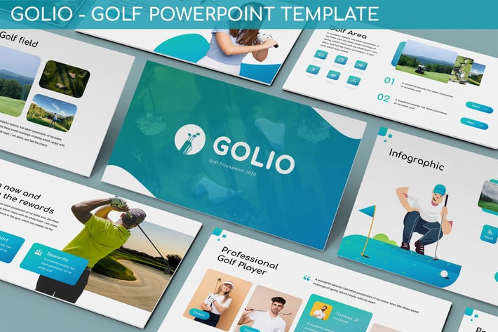 Golio - Golf Powerpoint Template
