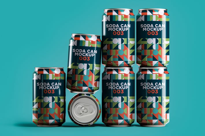 Soda Can Mockup 003