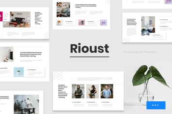 Rioust - Interior Design Keynote Template