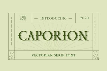 CAPORION Vectorian Serif Font
