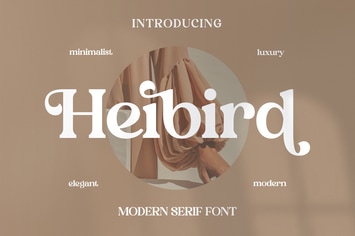Heibird Serif Font