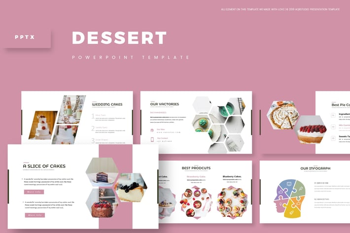 Dessert - Powerpoint Template