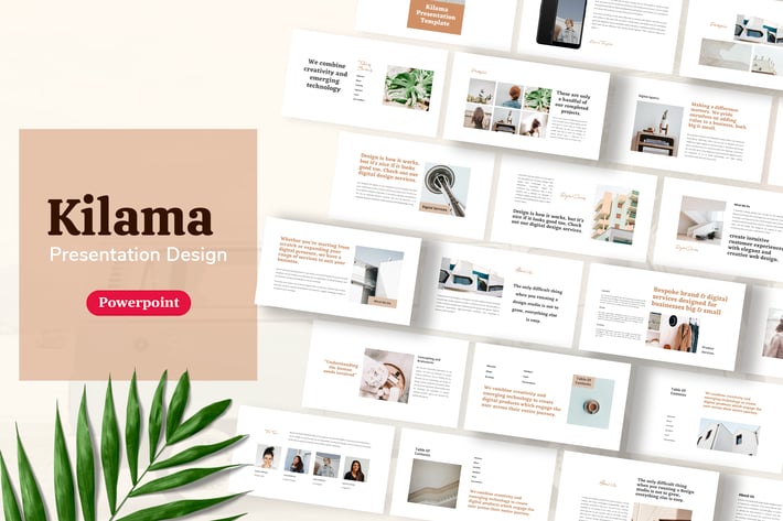 Kilama - Product Presentation Template Powerpoint