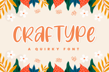 Playful Quirky Font