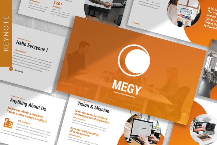 Megy - Business Keynote Template