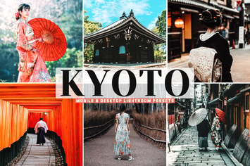 Kyoto Mobile & Desktop Lightroom Presets