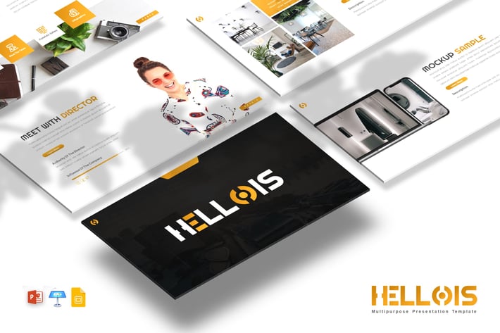 Helois - Multipurpose PPTX / GSlides / Key